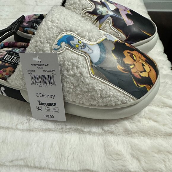 Disney Ground Up Villain Slippers Size 7/8 - Picture 3 of 7